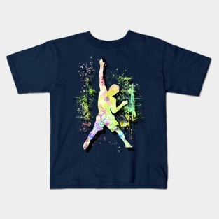 Climbing - Climber - Freeclimber - Bouldering Kids T-Shirt